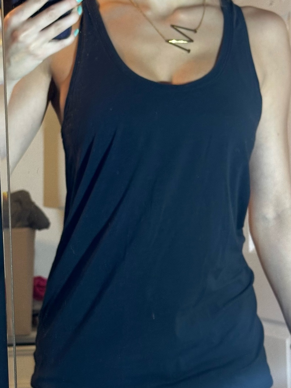 Lululemon Love Tank Top cotton tank top in Black